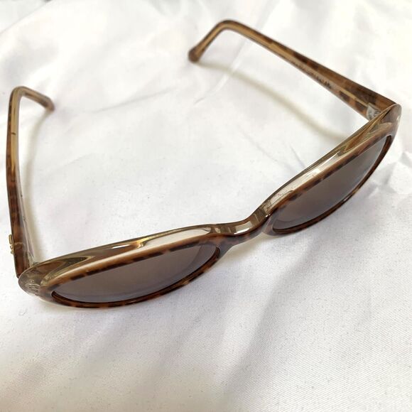 EMMANUELLE KHANH Rare Tortoise Shell Oval Vintage Sunglasses PRIVATE EYES EK158 - Picture 6 of 12